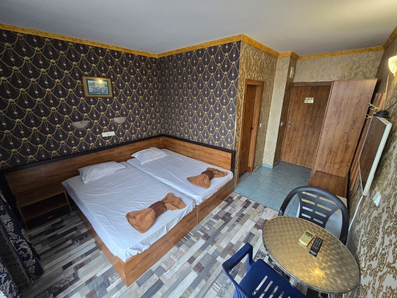 Stilvolles Studio im Zentrum von Sonnenstrand mit Blick auf Park und Stadt