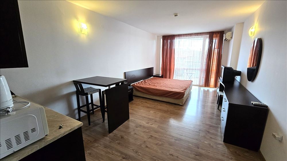 Elegantes Studio in einer Elite-Anlage in Sarafovo – nur wenige Schritte vom Strand entfernt, Luxus, SPA und Pool direkt vor Ihnen