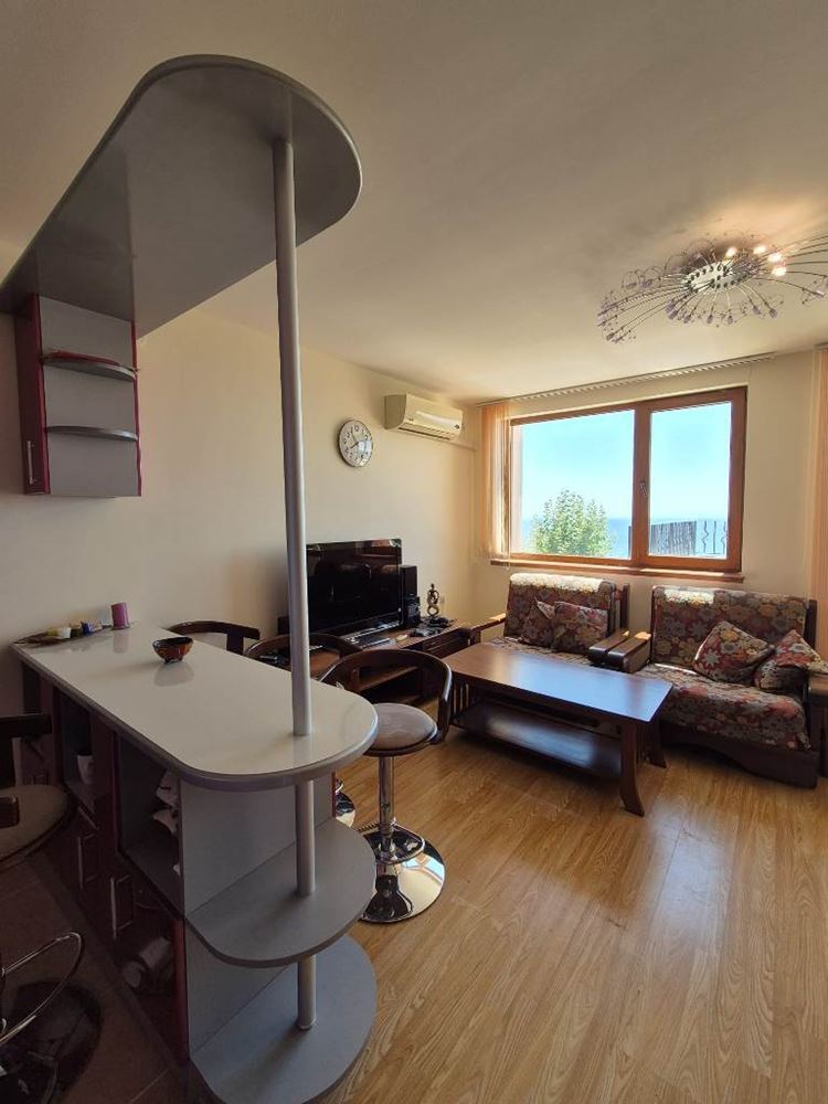 Luxuriöse 2-Zimmer-Wohnung mit Panoramablick auf das Meer in Sweti Wlas – Großzügigkeit, Komfort und prestigeträchtige Lage