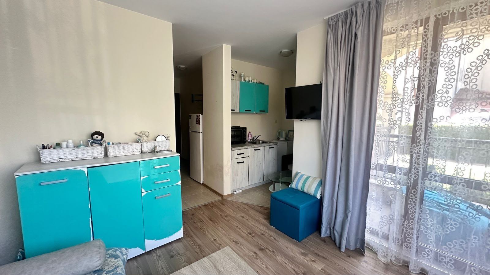 Studio in Ravda – fußläufig vom Meer entfernt, mit ausgezeichnetem Investitionspotenzial