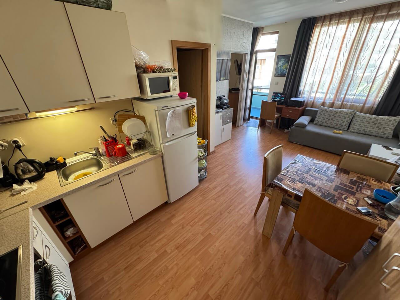 2-Zimmer-Wohnung in einem Komplex mit maritimer Atmosphäre in erster Meereslinie in Sweti Wlas