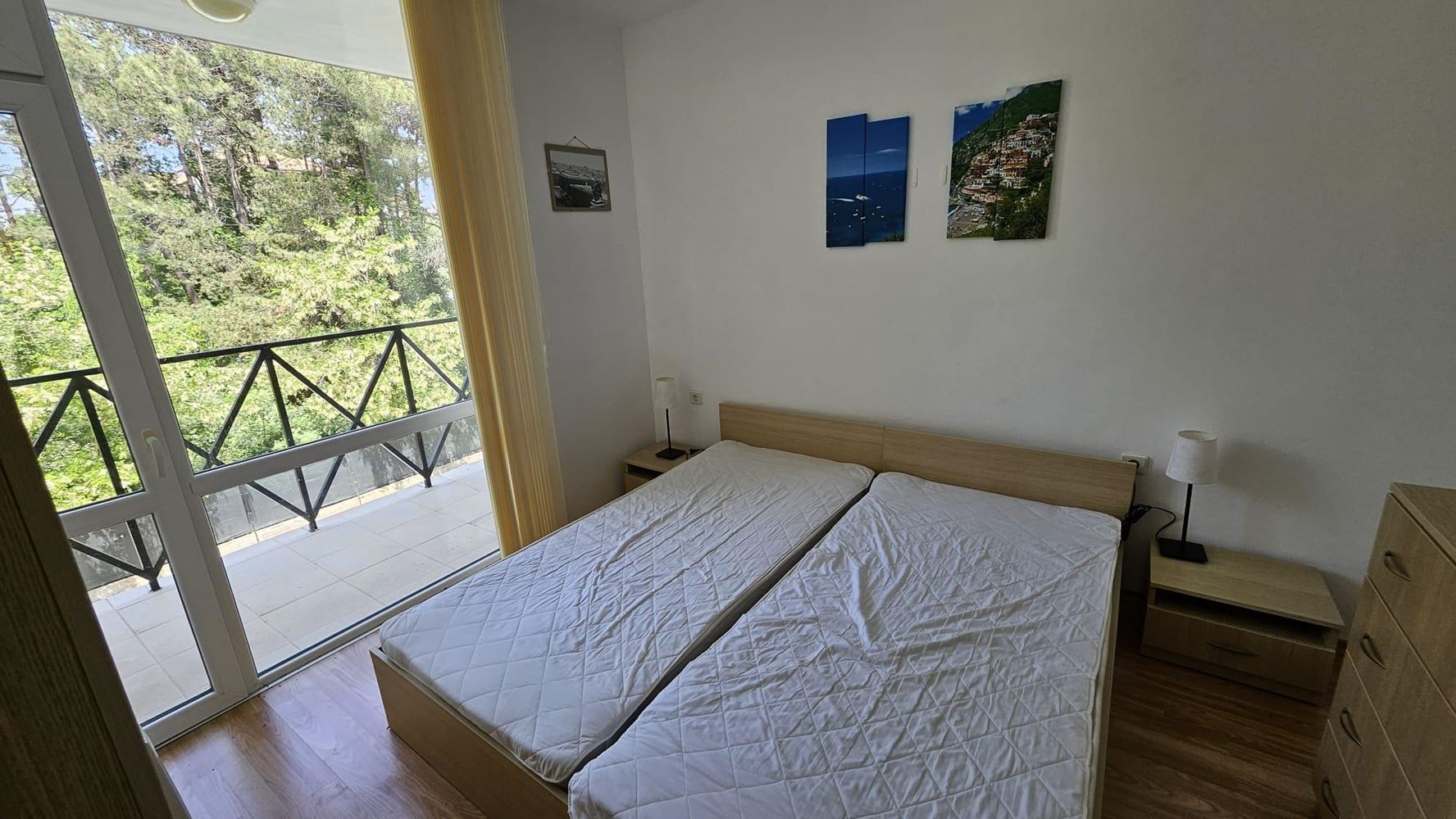 Gemütliches Appartment mit einem Schlafzimmer in einer modernen Wohnanlage, 500 Meter vom Strand in Sonnenstrand entfernt