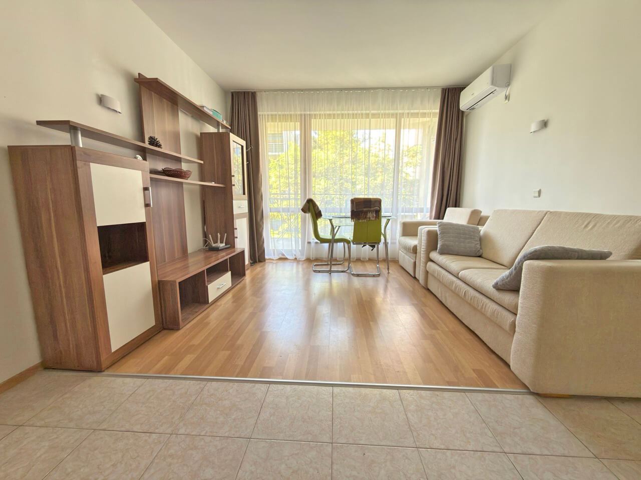 Zweizimmerwohnung mit hochwertiger Möblierung und Swimmingpool in einer modernen Anlage in Sonnenstrand