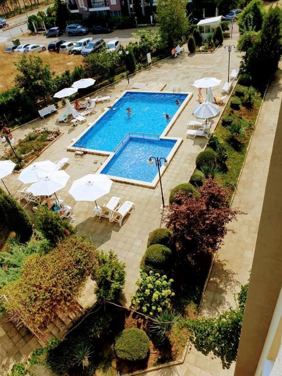 Geräumige 3-Zimmer-Wohnung mit traumhaftem Panoramablick auf das Meer in Sveti Vlas – Komfort, Ruhe und hervorragende Lage