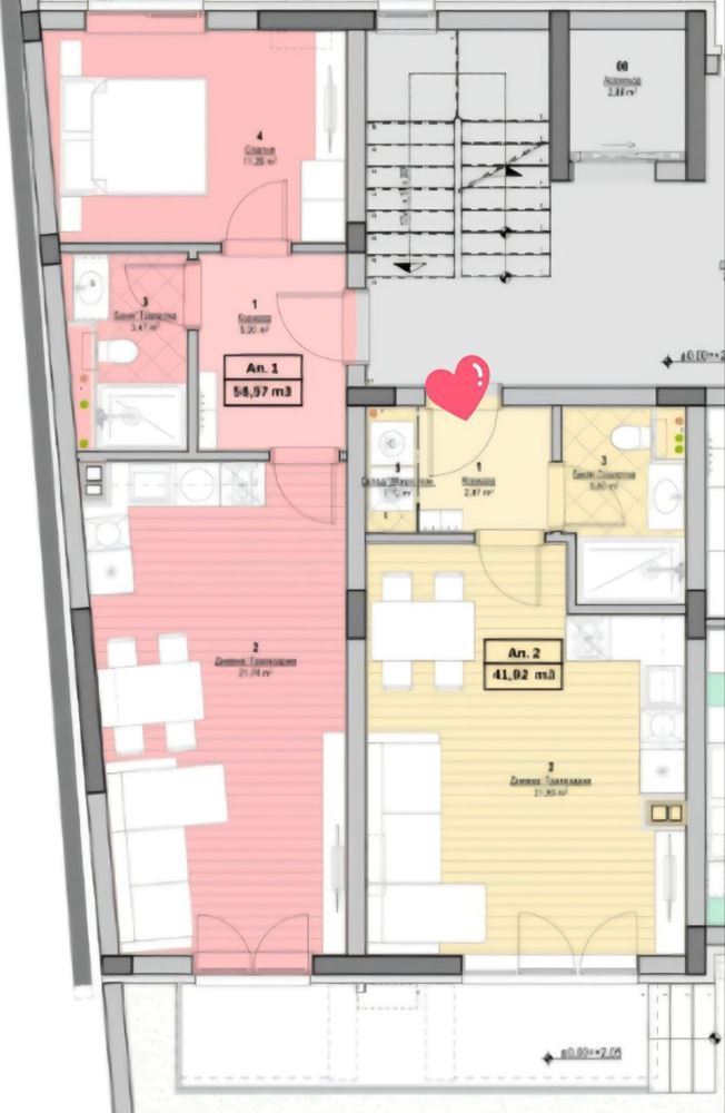 Geräumiges Studio in einer neuen Anlage in Sonnenstrand – schlüsselfertig, Komfort und ausgezeichnete Investition