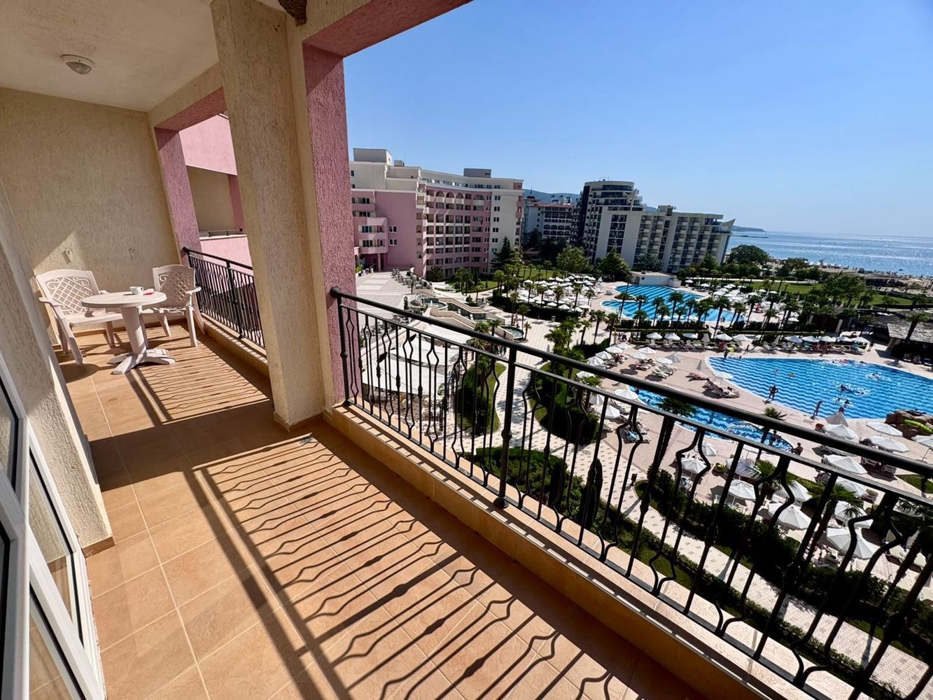 Luxuriöse Wohnung am Meer mit Panoramablick in einer prestigeträchtigen Anlage in Sonnenstrand
