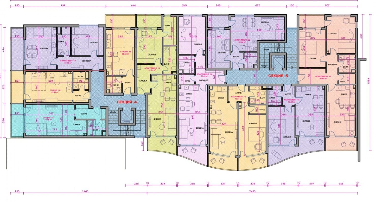 2-Zimmer-Wohnung in erster Meereslinie in Pomorie – moderne Architektur, Meerespanorama und hervorragende Lage!