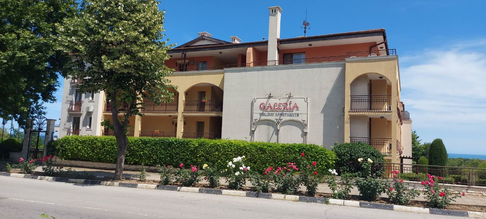 Geräumiges Studio in einer Anlage in Obzor, umgeben von Grün und nur einen kurzen Spaziergang vom Meer entfernt
