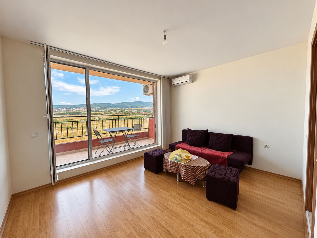 Helles und geräumiges Panorama-Studio in einer bevorzugten Ferienanlage in Sonnenstrand