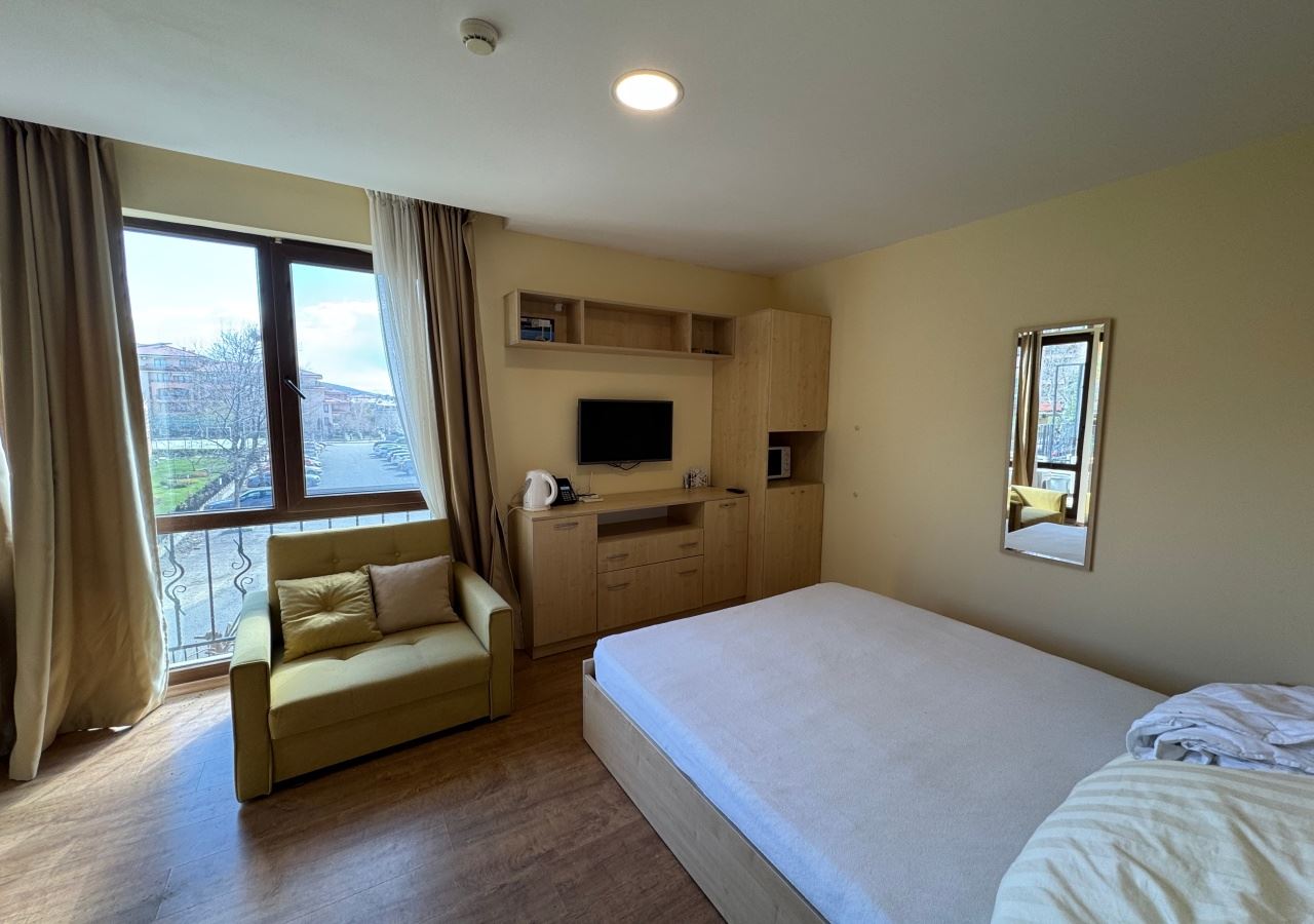 Studio in erster Meereslinie in Sveti Vlas – Kombination aus Lage und Komfort