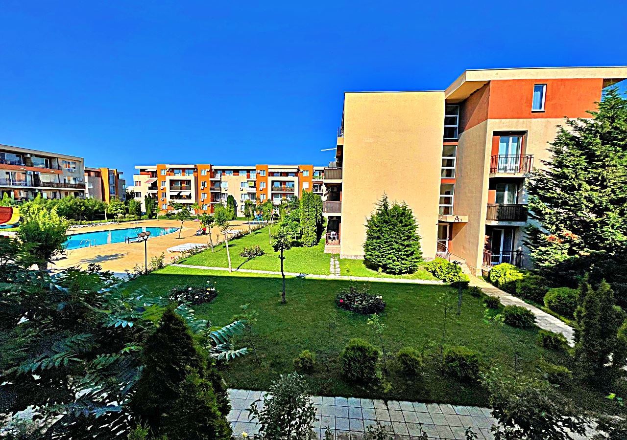 Gemütliches Studio in einer modernen Anlage mit Pools – ausgezeichnete Investition in Sunny Beach