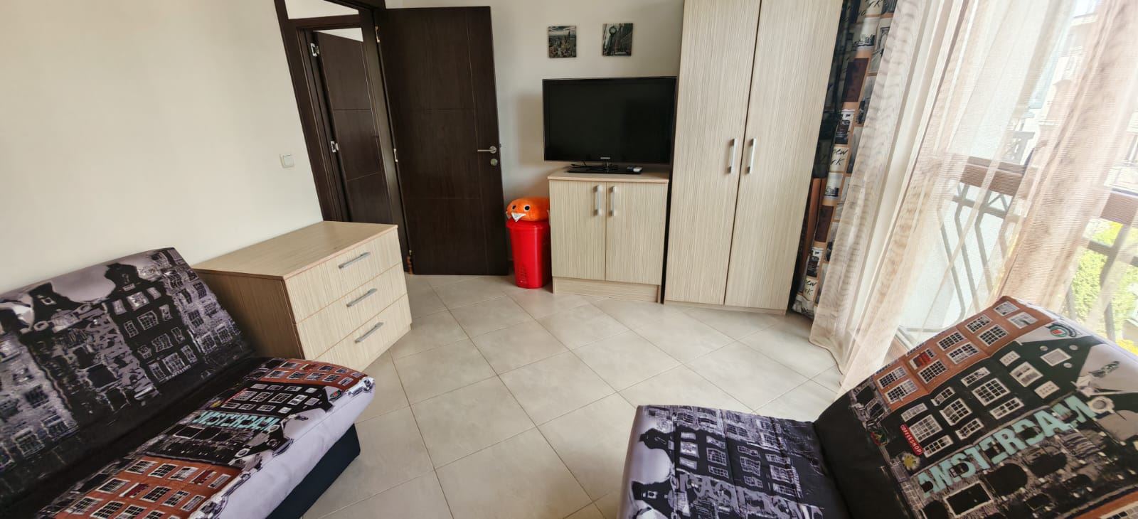 3-Zimmer-Wohnung in einer Anlage mit Mini-Wasserpark und SPA in Sonnenstrand