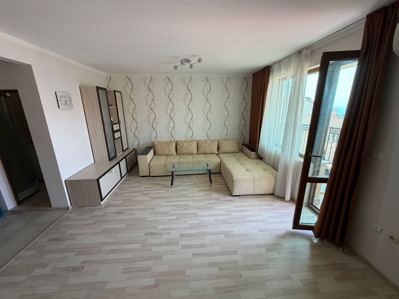 Sveti Vlas: außergewöhnlich geräumiges Studio mit Panoramameerblick