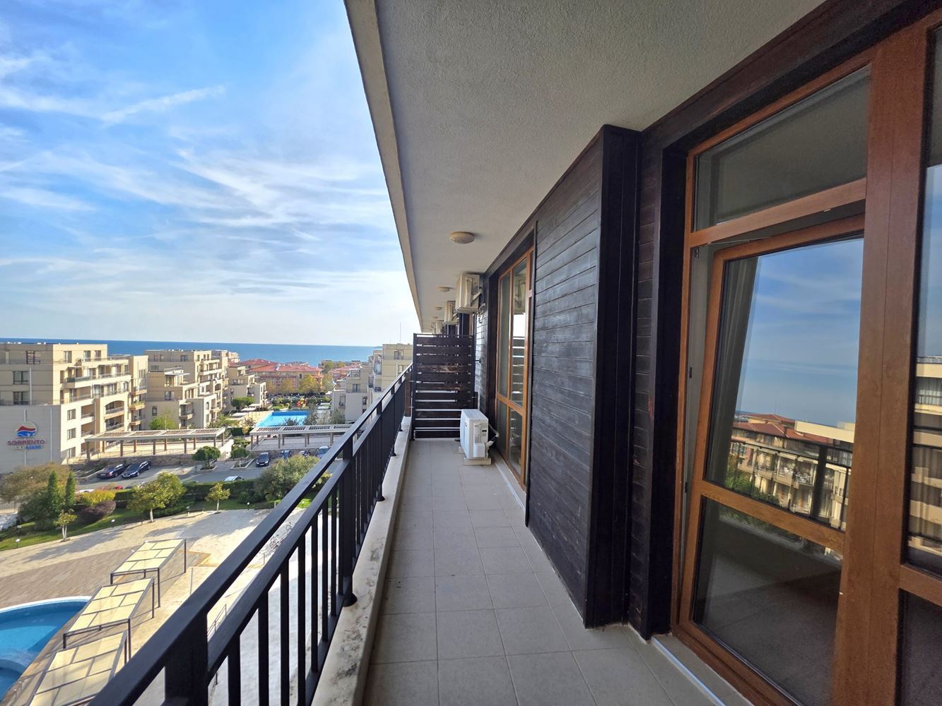 Neue Wohnung mit einem Schlafzimmer und Meerblick in Sveti Vlas