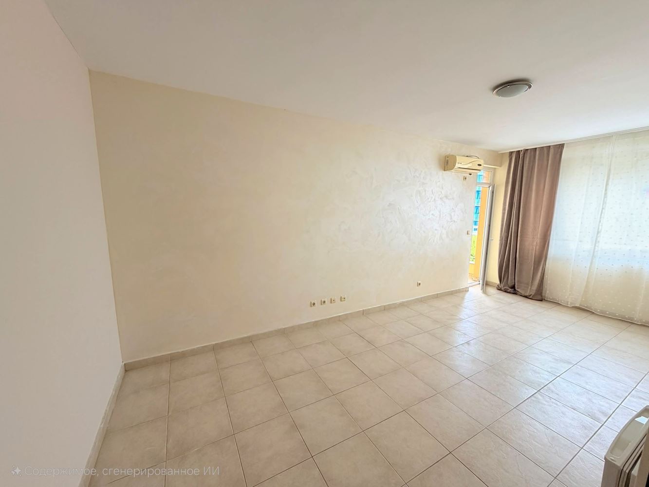 Drei-Zimmer-Wohnung in Sonnenstrand ohne Instandhaltungsgebühr – ausgezeichnete Lage, attraktive Investition