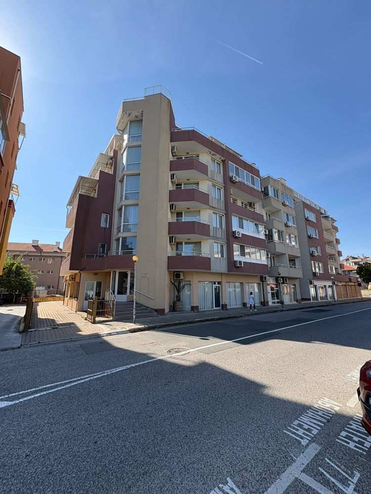 Pomorie – 2-Zimmer-Wohnung in ausgezeichneter Lage, nur 400 Meter vom Meer entfernt
