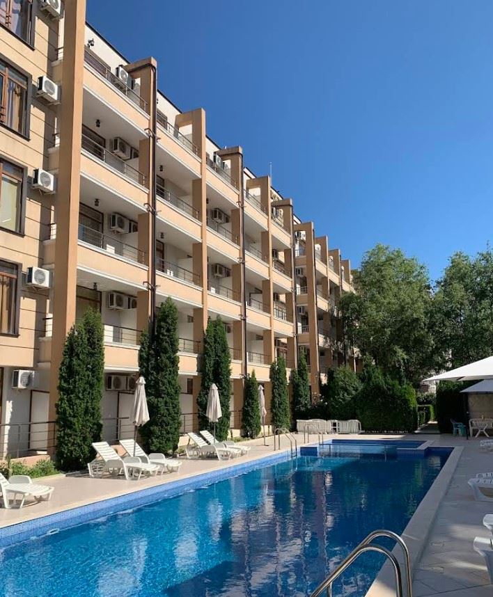 Gemütliches Studio-Apartment in einer Familienanlage – eine ausgezeichnete Wahl für Urlaub und Investition am Meer