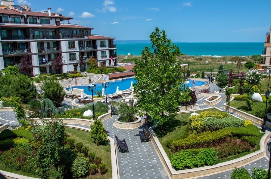 Studio 50 Meter vom Meer entfernt in Pomorie – Luxus, Komfort und eine hervorragende Lage