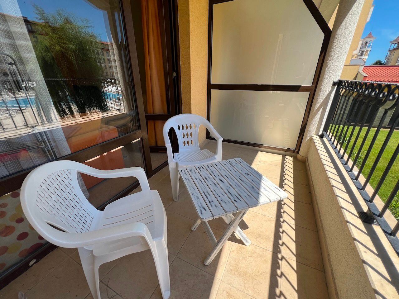 Komfort, Sicherheit und erstklassige Annehmlichkeiten – elegante Wohnung mit einem Schlafzimmer in Sunny Beach