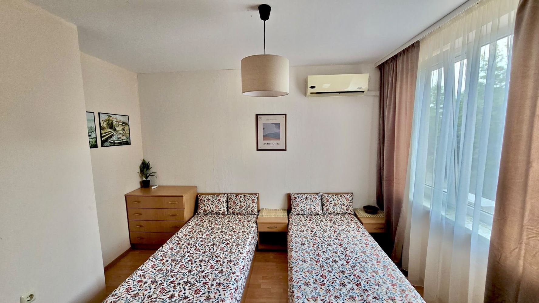 Geräumige 3-Zimmer-Wohnung in Sonnenstrand – voll möbliert und bezugsfertig