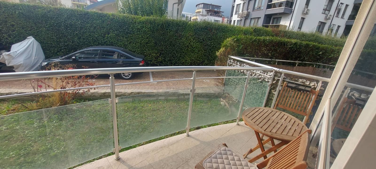 Möbliertes Studio in einer Anlage mit Swimmingpool und Spa in Sarafovo – 200 Meter vom Strand entfernt