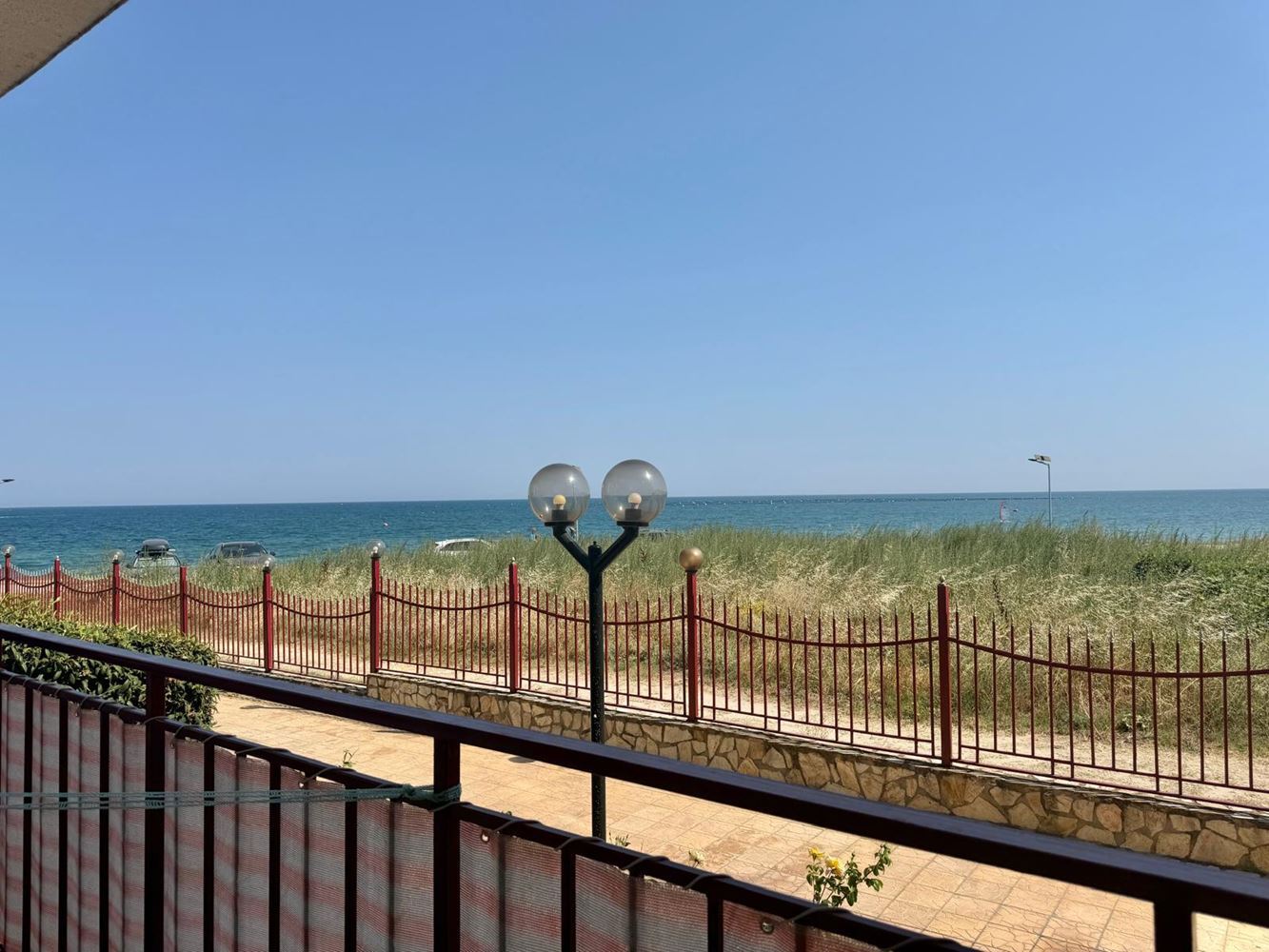 Möbliertes Studio mit Panoramablick auf das Meer in Ravda, nur 50 Meter vom Meer entfernt