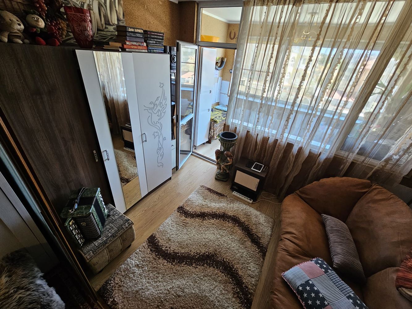 Studio mit Meerblick in Sveti Vlas – mit Parkplatz und ohne Wartungsgebühr