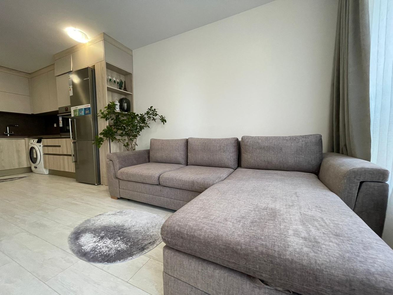 Möblierte Wohnung mit einem Schlafzimmer ohne Wartungsgebühr in Sarafovo