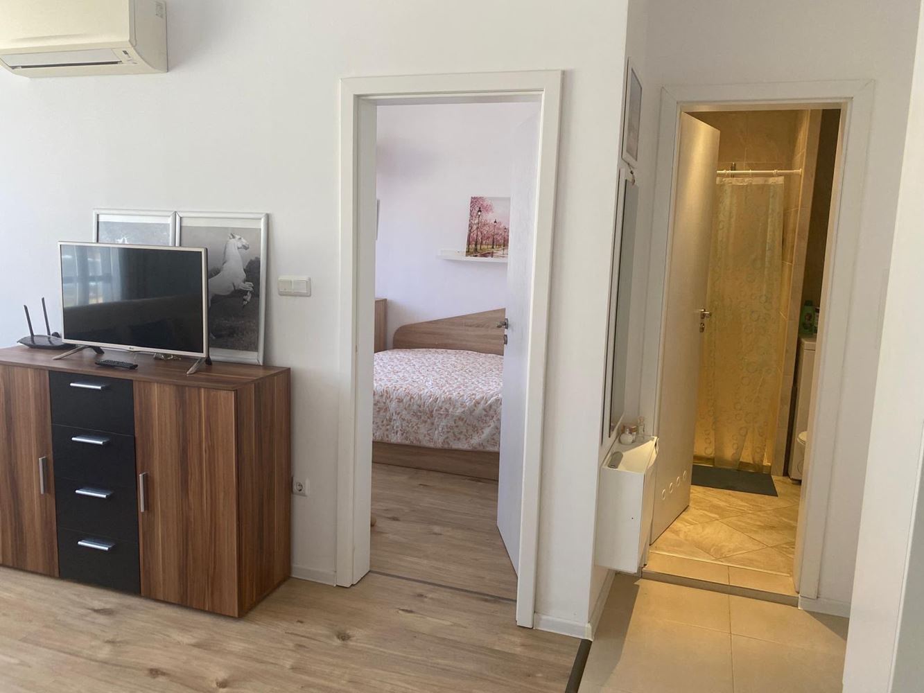 Zweizimmerwohnung in Pomorie – einzigartige Anlage mit niedrigen Betriebskosten und ausgezeichneter Lage nahe dem Meer
