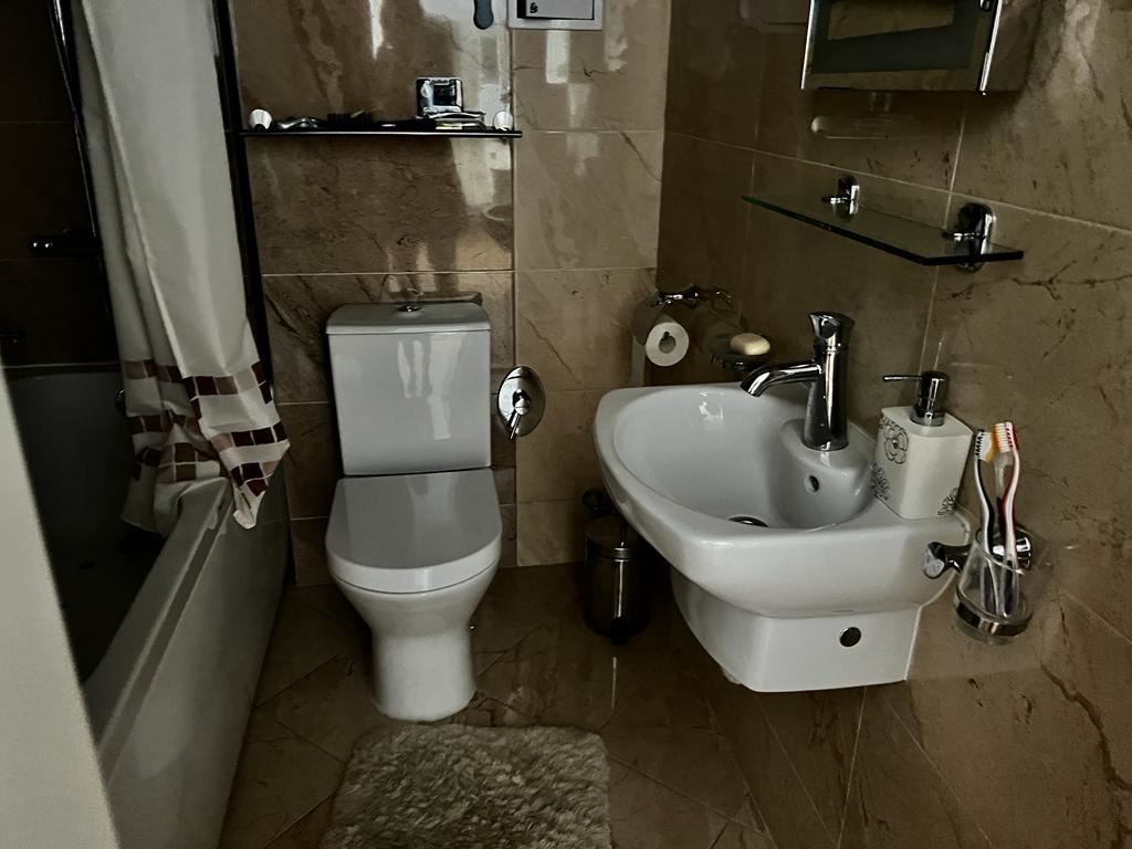 Gemütliche Zweizimmerwohnung mit Panoramablick auf das Meer und die Berge in Sveti Vlas