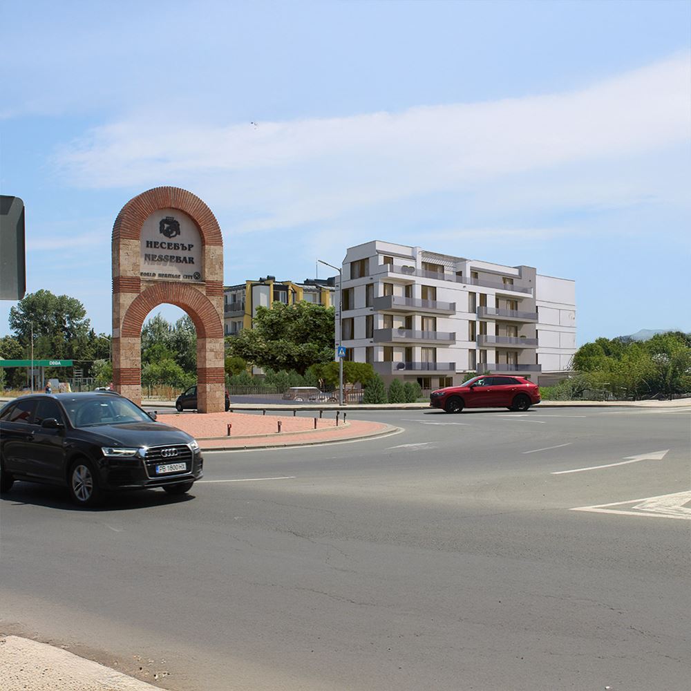 Neue Einzimmerwohnung im Viertel Cherno More, Nessebar – Ihre Chance auf ein Zuhause am Meer ohne Instandhaltungsgebühr