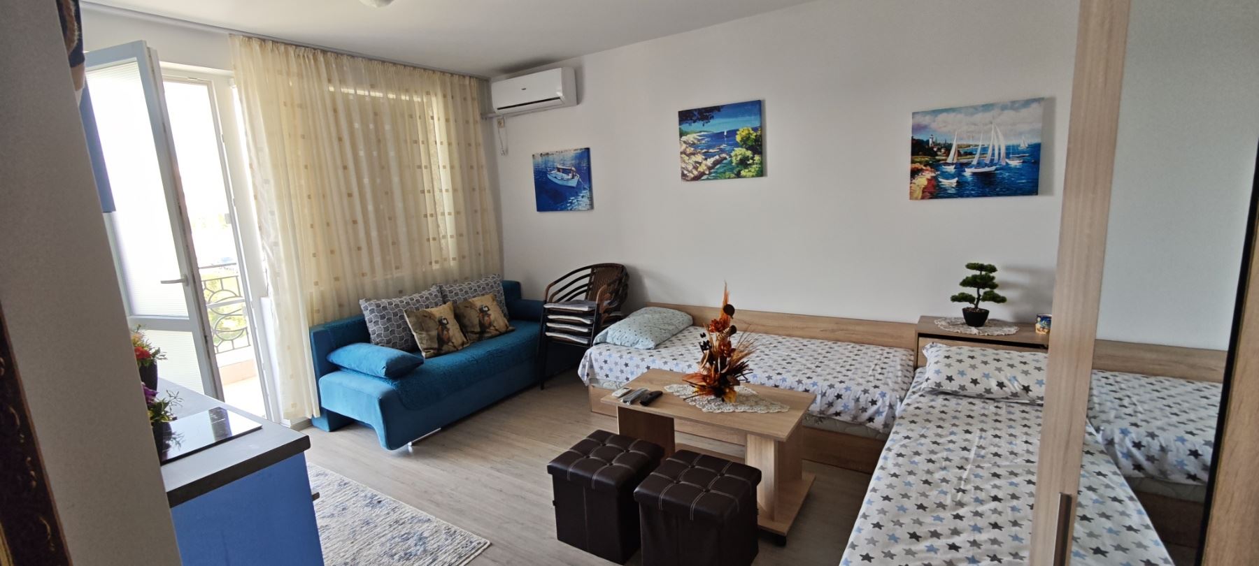 Gemütlich möbliertes Studio in Ravda – nahe am Meer und mit niedriger Instandhaltungsgebühr