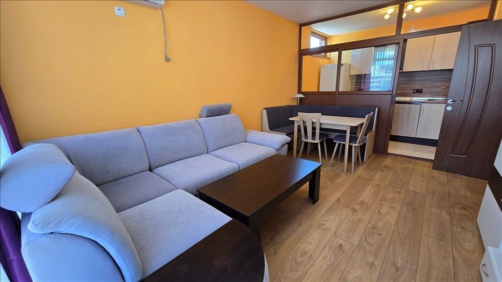 Zweizimmerwohnung ohne Instandhaltungsgebühr in Sarafovo – nach einer Auffrischungsrenovierung
