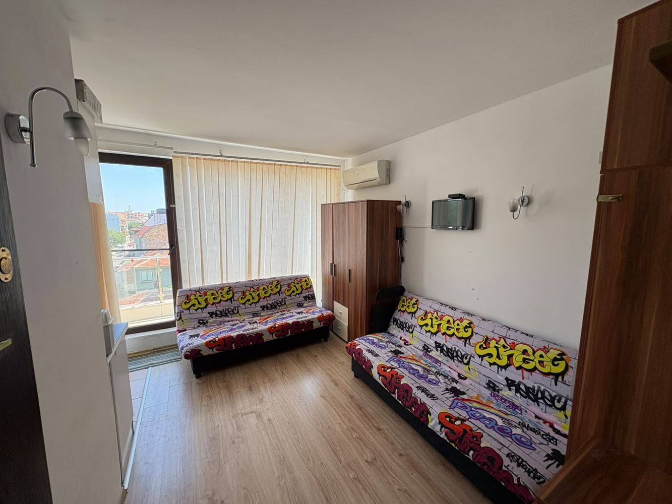 Möbliertes Studio mit Meerblick im Herzen von Sarafovo