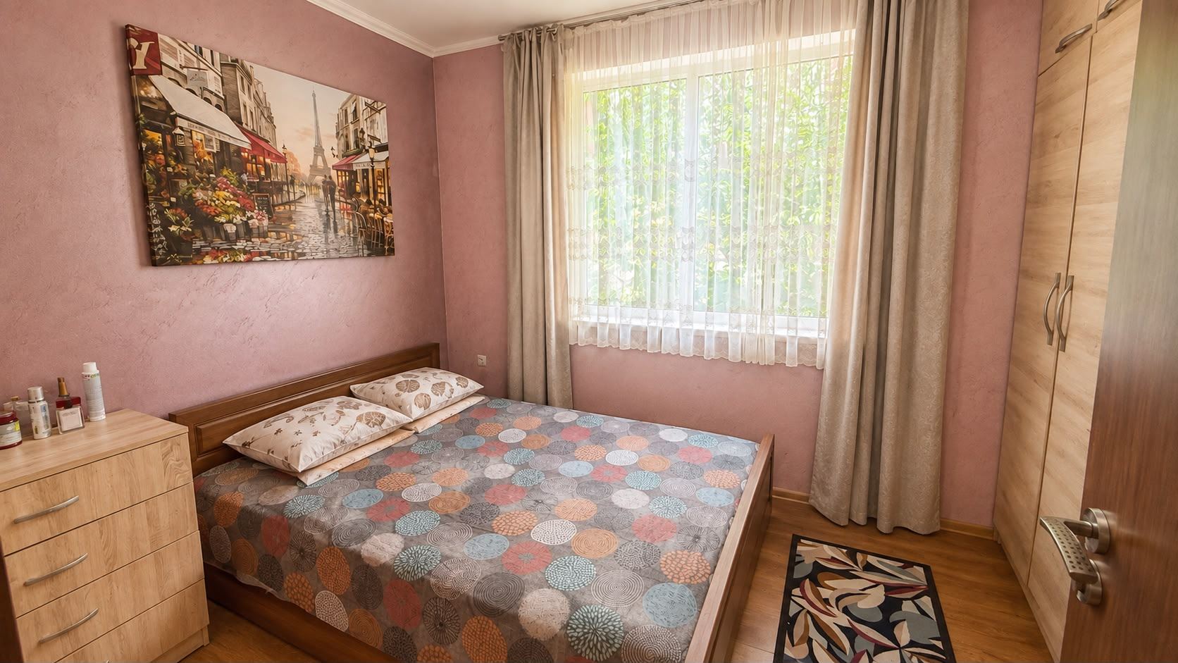 Bezugsfertige 2-Zimmer-Wohnung in Sarafovo – möbliert, mit günstiger Lage für ganzjähriges Wohnen