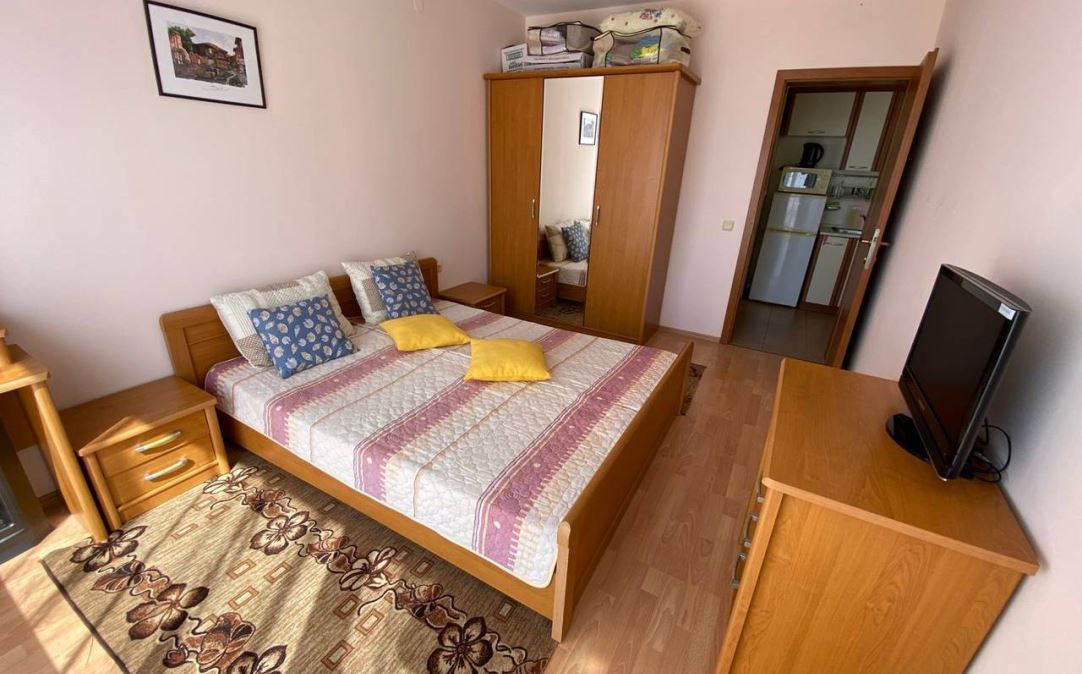 Geräumige Wohnung mit einem Schlafzimmer in einem modernen Komplex in Sonnenstrand – Komfort, Grünflächen und Annehmlichkeiten für Bewohner