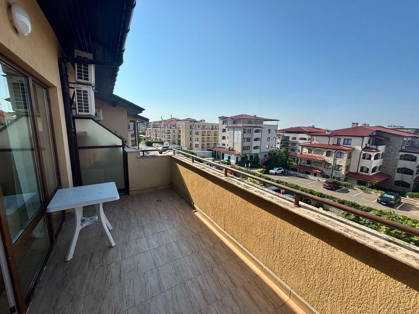 2-Zimmer-Wohnung mit teilweisem Meerblick – nur 3 Gehminuten vom Strand in Sveti Vlas entfernt