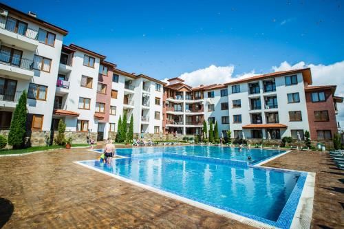 Bezugsfertige 3-Zimmer-Wohnung in einer schönen Anlage in Nessebar
