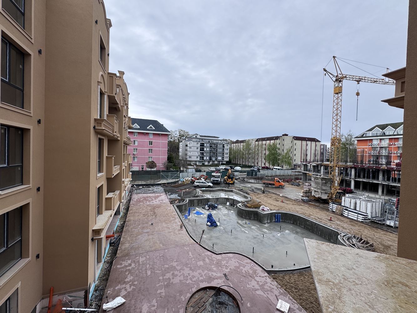 Zweizimmerwohnung in einem neu gebauten Komplex in Sonnenstrand