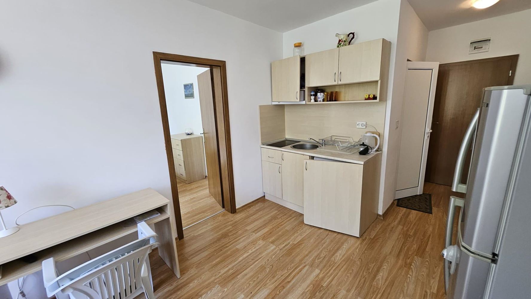 Gemütliches Appartment mit einem Schlafzimmer in einer modernen Wohnanlage, 500 Meter vom Strand in Sonnenstrand entfernt