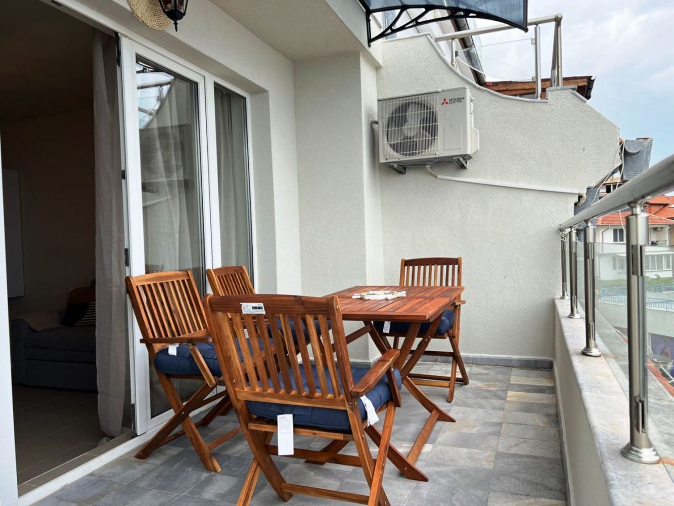 Sozopol – 2-Zimmer-Wohnung in absoluter erster Meereslinie am Harmani-Strand