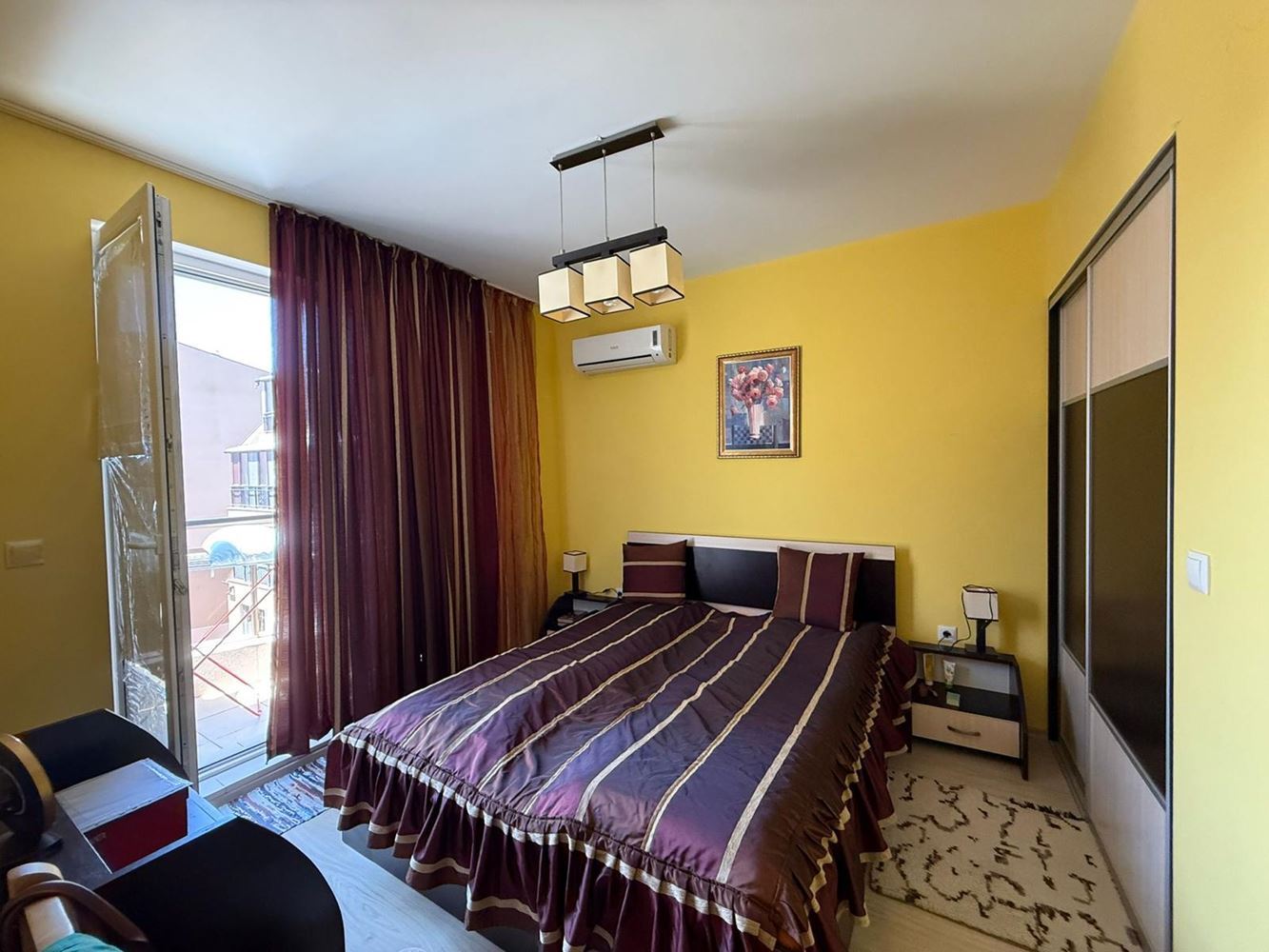 Wohnung mit einem Schlafzimmer und Meerblick in der Altstadt von Pomorie